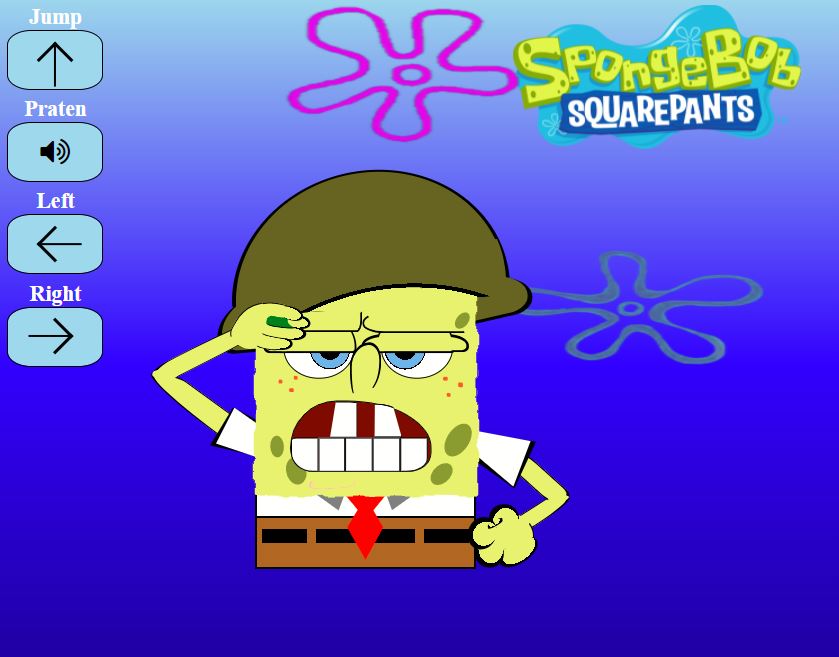 Spongebob Replica with HTML & CSS