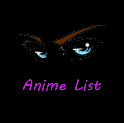 Anime list banner